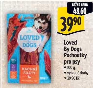 Loved By Dogs Pochoutky pro psy, 100 g