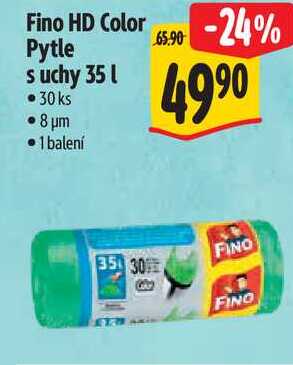 Fino HD Color Pytle suchy 35 l