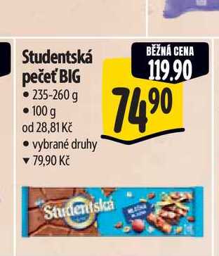 Studentská pečeť BIG 235-260 g 