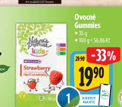  Ovocné Gummies  35 g  