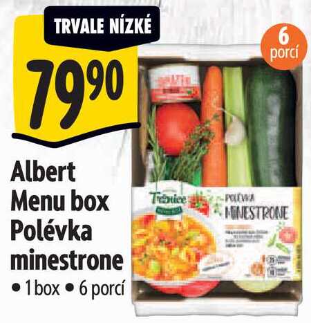 Albert Menu box Polévka minestrone