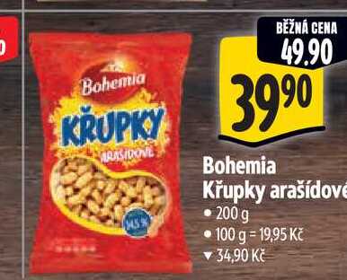  Bohemia Křupky arašídove 200 g 