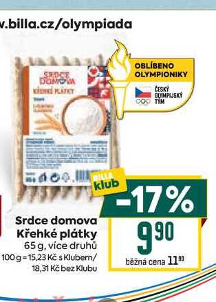 Srdce domova Křehké plátky 65 g