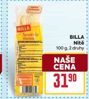 BILLA Nitě 100g