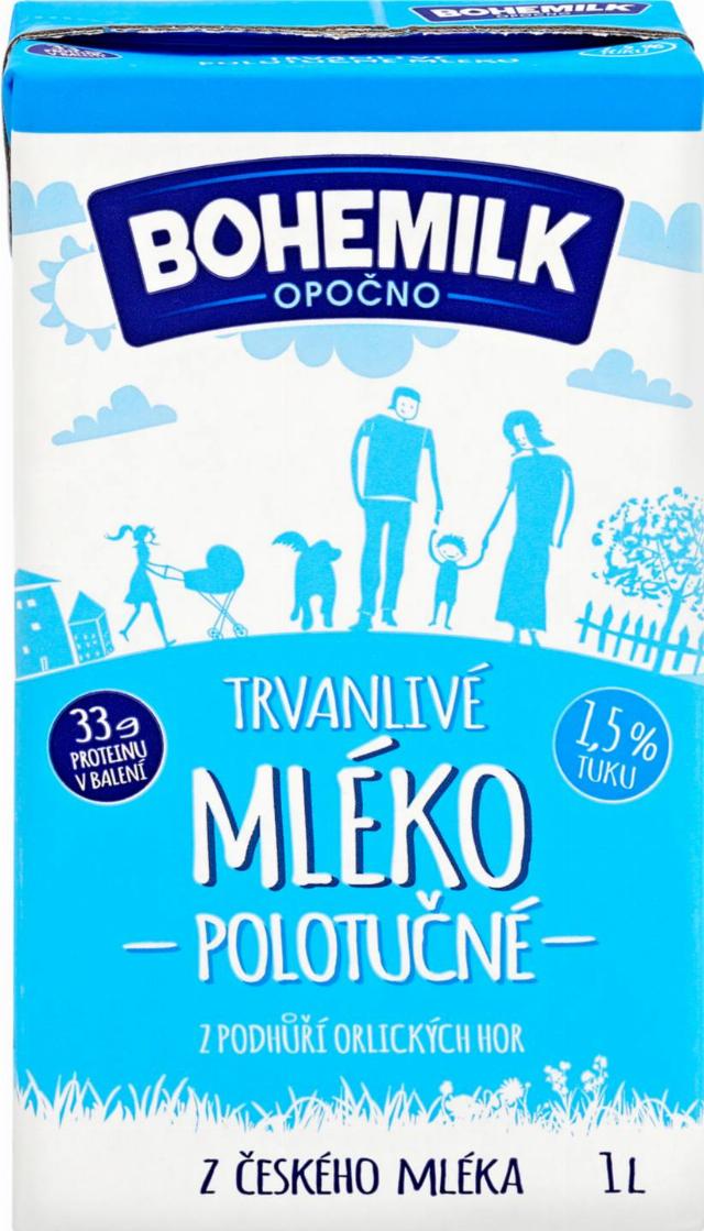 Bohemilk Tvanlivé mléko