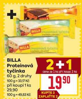 BILLA Proteinová tyčinka 60 g