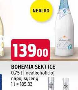 BOHEMIA SEKT ICE 0,75l nealkoholický nápoj sycený
