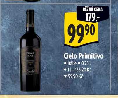   Cielo Primitivo 0,75 l