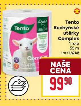 Tento Kuchyňské utěrky Complex 1 role 