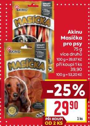 Akinu Masíčka pro psy 75 g 