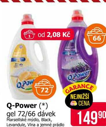 Q-Power gel 72/dávek 