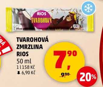 TVAROHOVÁ ZMRZLINA RIOS, 50 ml  