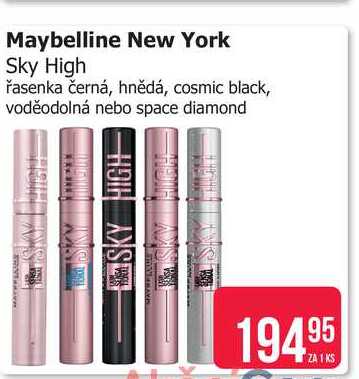 Maybelline New York Sky High řasenka černá