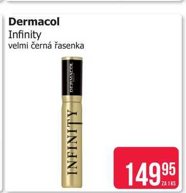 Dermacol Infinity velmi černá řasenka 