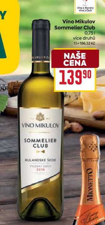 Vino Mikulov Sommelier Club 0,75l