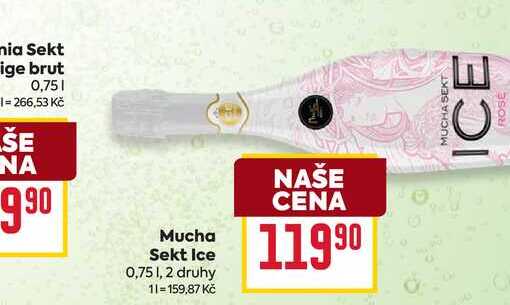 Mucha Sekt Ice 0,75l