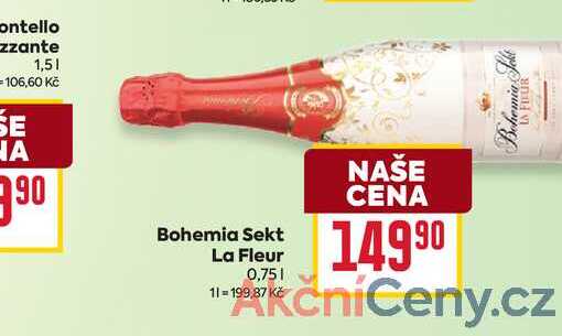 Bohemia Sekt La Fleur 0,75l
