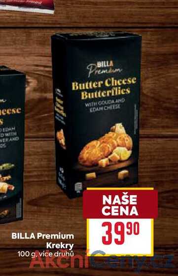 BILLA Premium Krekry 100g