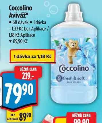 Coccolino Aviváž, 68 dávek 