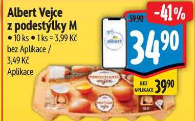 Albert Vejce z podestýlky M, 10 ks 