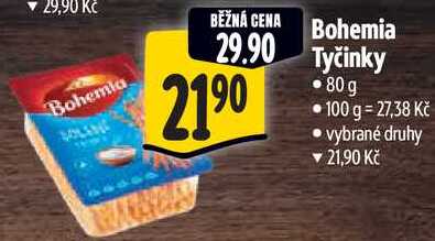 Bohemia Tyčinky, 80 g