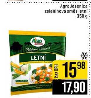 Agro Jesenice zeleninová směs letni 350 g 