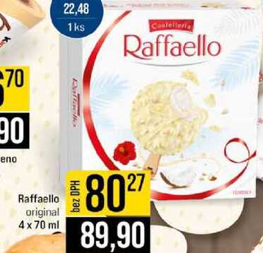 Raffaello original 4 x 70 ml 