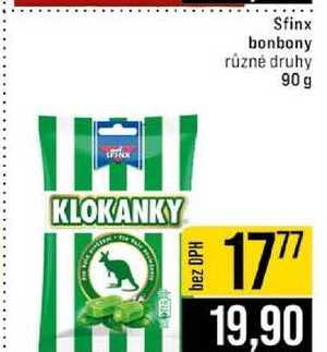 Sfinx bonbony různé druhy 90 g 