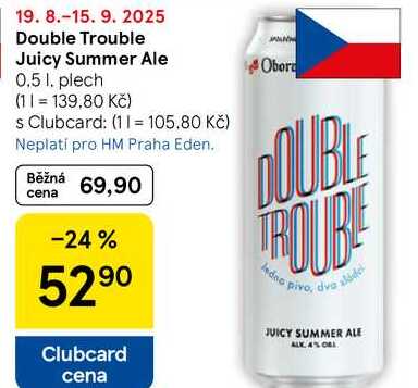 Double Trouble Juicy Summer Ale, 0,5 l 
