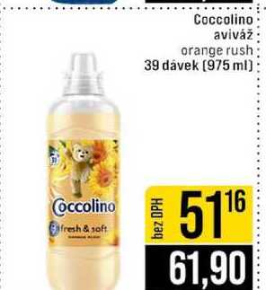 Coccolino aviváž orange rush 39 dávek (975 ml)