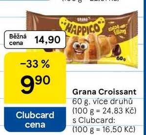 Grana Croissant, 60 g, více druhů 