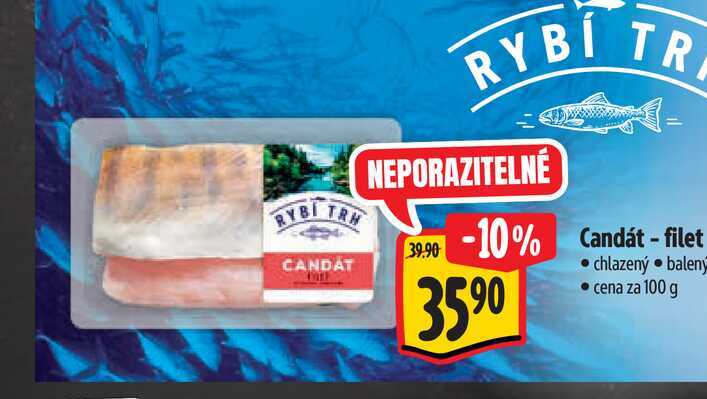  Candát-filet 100 g