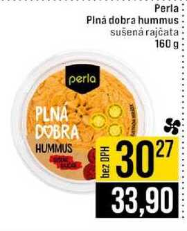 Perla Plná dobra hummus sušená rajčata 160 g 