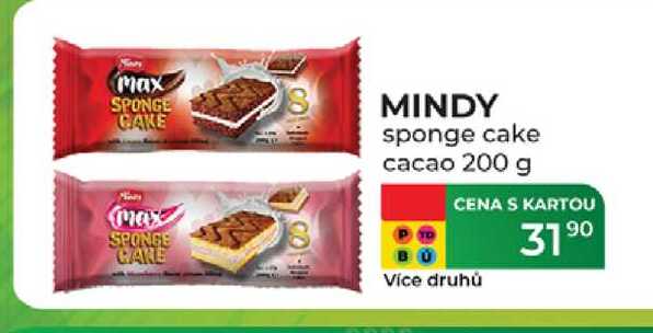 MINDY sponge cake cacao 200 g 