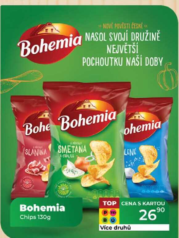 Bohemia Chips 130g 