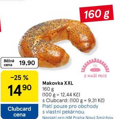 Makovka XXL, 160 g  
