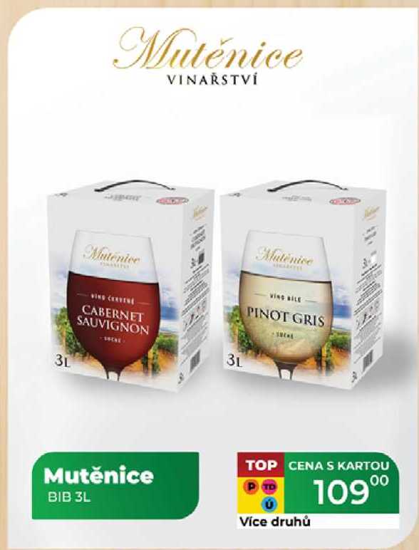 Mutěnice BIB 3L  