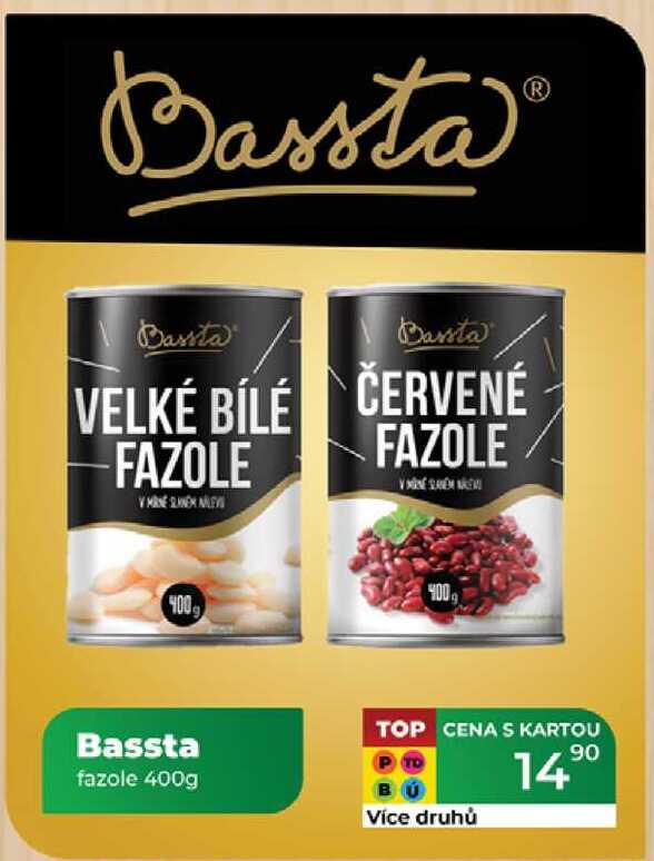 Bassta fazole 400g 