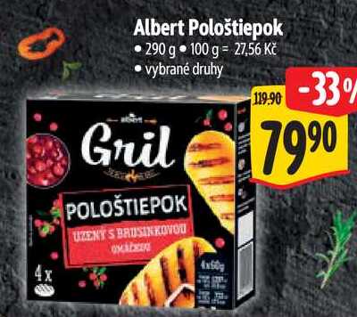 Albert Pološtiepok, 290 g 
