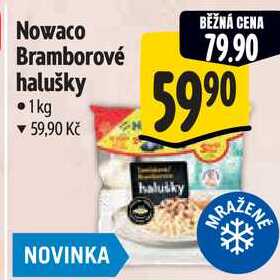 Nowaco Bramborové halušky, 1 kg