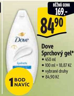 Dove Sprchový gel, 450 ml