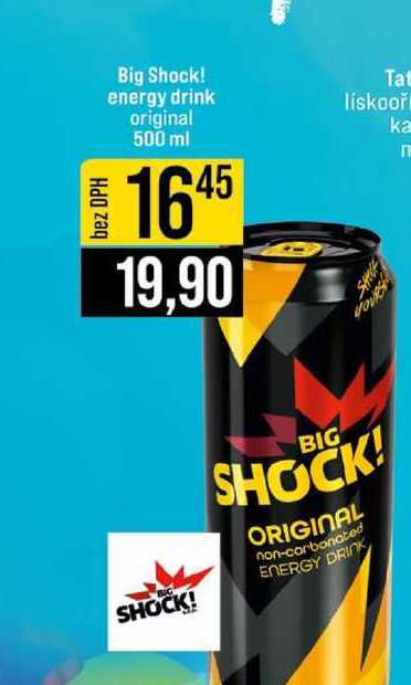 Big Shock! energy drink original 500 ml 
