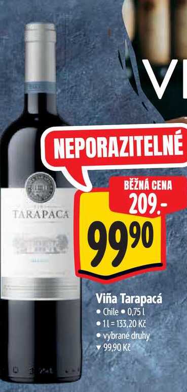   Viña Tarapacá 0,75 l