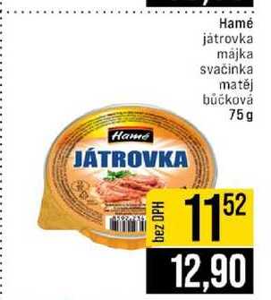 Hamé játrovka majka svačinka matěj bůčková 75g 