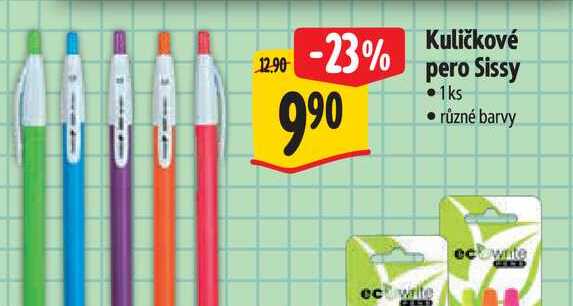   Kuličkové pero Sissy 1 ks 