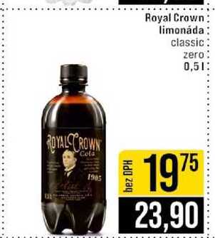 Royal Crown limonáda classic zero 0,5l