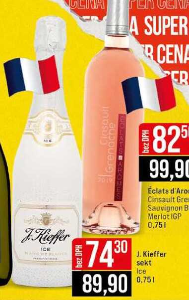J. Kieffer sekt Ice 0,75l
