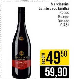 Marchesini Lambrusco Emillia Rosso Bianco Rosato 0.75l
