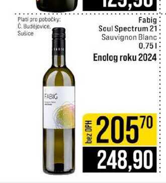 Fabig Soul Spectrum 21 Sauvignon Blanc 0,75l