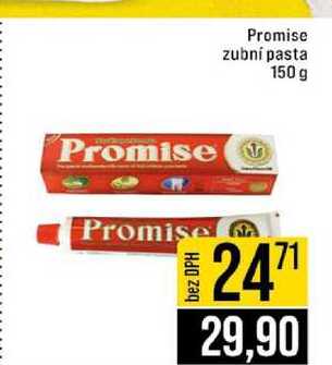 Promise zubní pasta 150 g